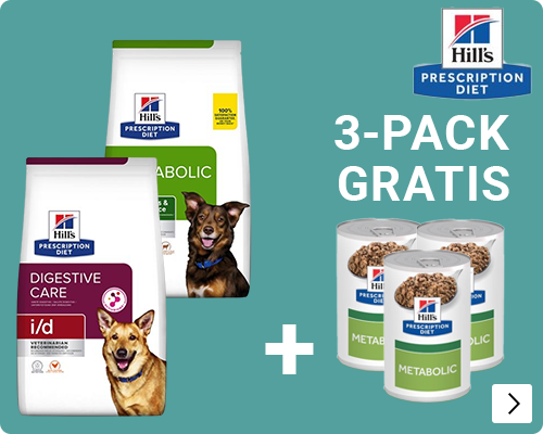 Hill's Prescription Diet  + gratis natvoer DOG